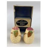 Vintage Staffordshire House Salt & Pepper
