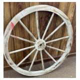 32' Wood Wagon Wheel