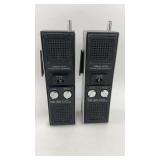 2 Realistic TRC-201 3 Channel Walkie Talkies