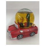 Christmas Car Musical Snow Globe