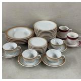 Vintage Lawrence Ware China Set 33pc