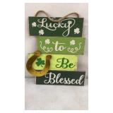 New Irish Wood Decor Sign 14'