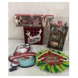 Christmas Decor Signs Lot