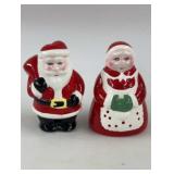 Santa & Mrs Claus Salt & Pepper Set 3.5'