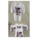 5 New T-Shirts Associated Sizes