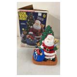10' Christmas Santa / Tree Light