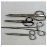Wiss, Clauss,etc Scissors and Clamp
