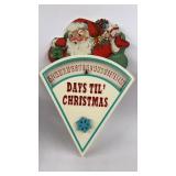 Days Til Christmas Decor Wall Hanging 16'