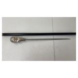 Skull Cane Sword 34' - 18' Blade
