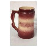 Anheuser Busch Budweiser Pottery Tankard Mug