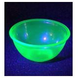 Hazel Atlas Uranium Glass Mixing Bowl