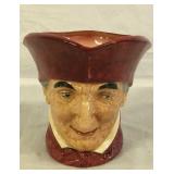 6" Royal Doulton "Cardinal" Toby Mug England