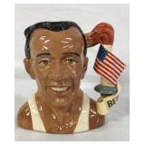 7" Royal Doulton "Jesse Owens" Toby Mug England