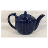 Fraunfelter Cobalt Blue Pottery Teapot