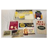 8pc Vintage Advertising Lot