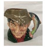 1954 Royal Doulton "The Poacher" Toby Mug England