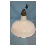 16" Enamelware Gas Station Light Shade