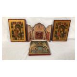 Byzantine Art Religious Artwork Lot