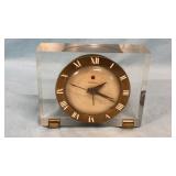 Telechron Lucite Art Deco Clock