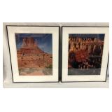 2 Signed R.L. Shores Landscape Prints