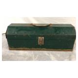 Old Green Paint Tool Box