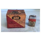 Vintage Zebco 202 Fishing Reel in Box & Lighter