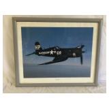 Black Sheep Marines Corsair F4U Plane