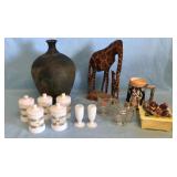 AW Rootbeer Mugs, Wood Giraffe, Stein