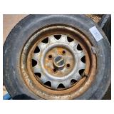 3 Mazda rims with tires - P115/80R13