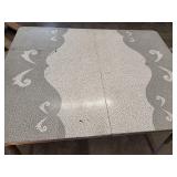 Retro Tall Mozaic Kitchen Table