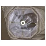 2 Tan Lamp Shades - NEW