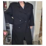 Black Trench Coat - NEW