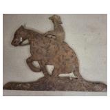 Metal Art - Cutting/Reining Horse