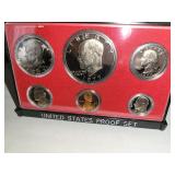 1977 US Proof Set w/Proof Ike