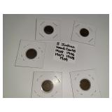 5 Indian Head Cents