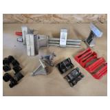 Clamp on Bench Vice with accessories