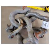 4 Large Clevises