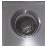 1901-O Silver Barber Dime