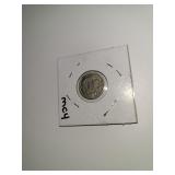 1915 Silver Barber Dime