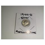 1944-D Silver Mercury Dime