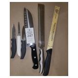 Group of Misc Kitchen Knives