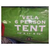 Tote of camp supplies