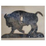 Metal Art - Buffalo (Light Switch Cover)