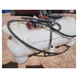 4 wheeler Sprayer and tank