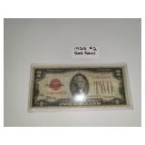 1928 $2 Red Seal