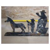 Metal Art - Horse Auction