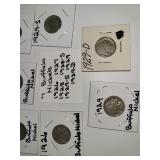 7 Buffalo Nickels