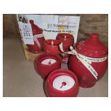 Set of red candles - NEW