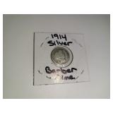1914 Silver Barber Dime