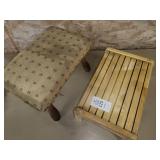 2 small stools